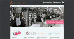 Desktop Screenshot of dilektextile.com